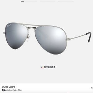 Ray-Ban Aviator Mirror Sunglasses